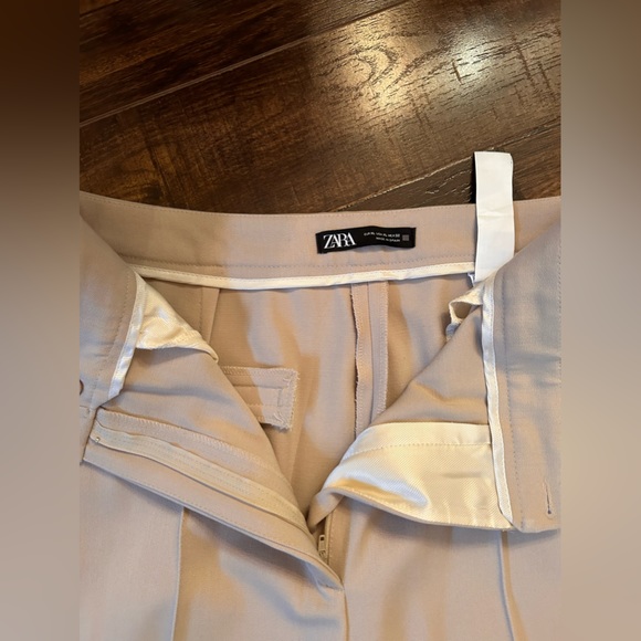 Zara Cream Trousers - Picture 2 of 5